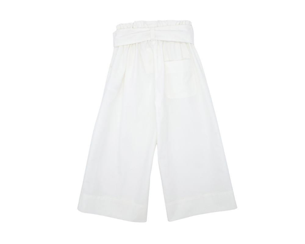 Flor Rosa Belted Pants Apricot Set