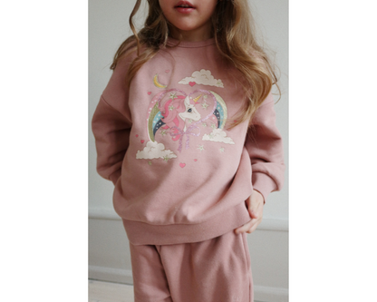 Lou Sweatshirt - Mahogany Rose