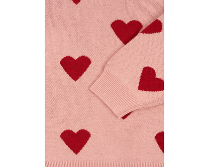 Lapis Knit Sweat Set - Mellow Rose