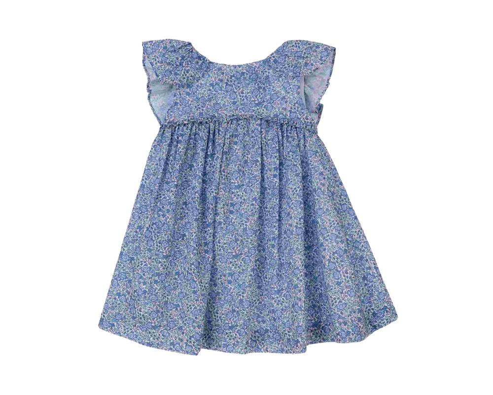 Lucy Dress - Blue Floral