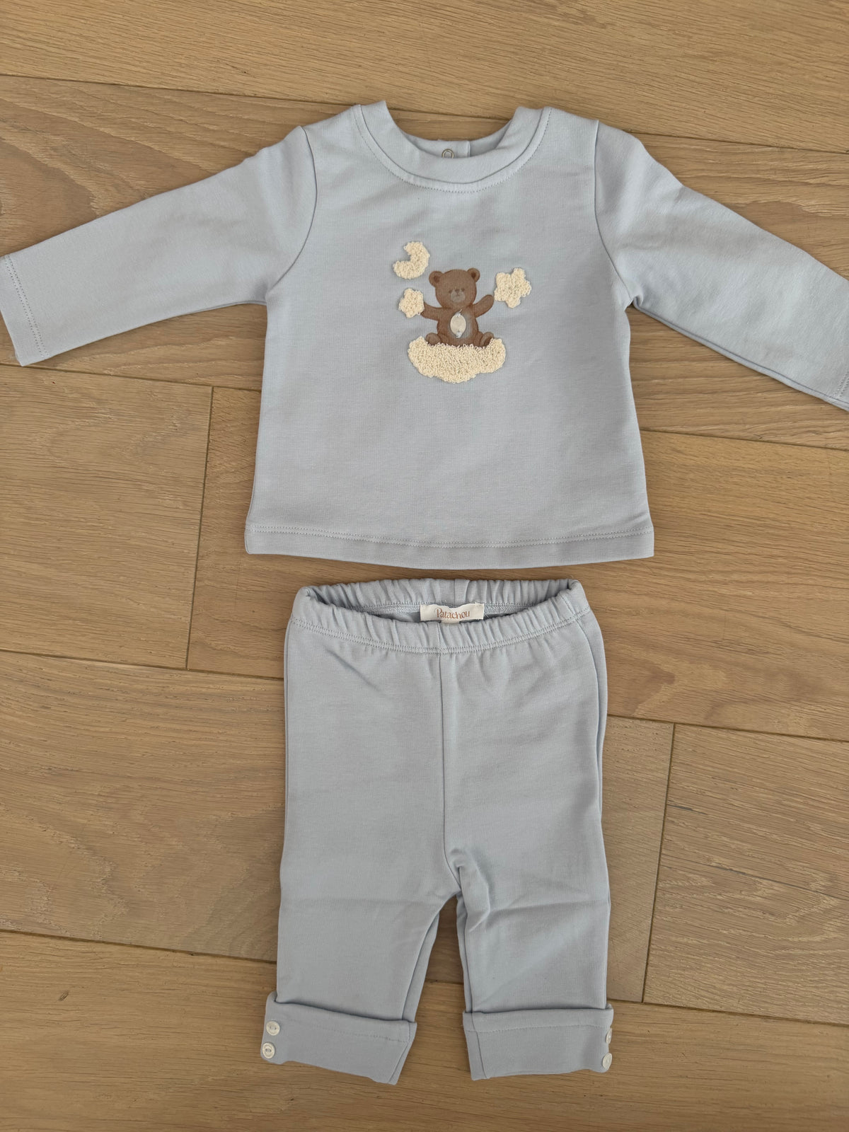 Light Blue Set with Bear