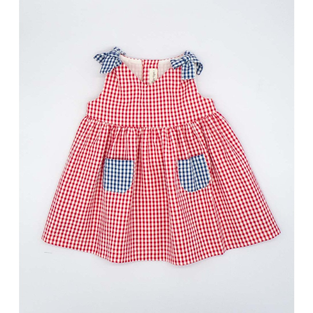 Gingham Pocket Dress