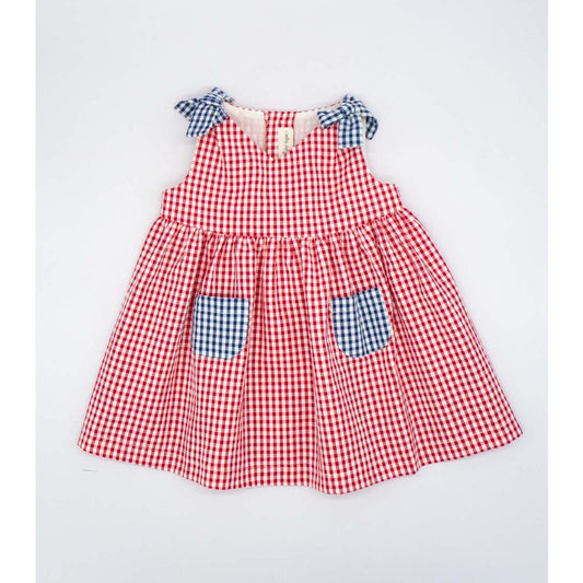Gingham Pocket Dress