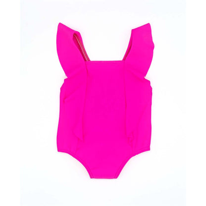 Ruffled Bow Bathingsuit