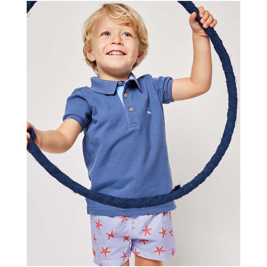 Navy Blue Polo Shirt