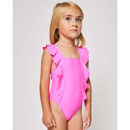 Ruffled Bow Bathingsuit
