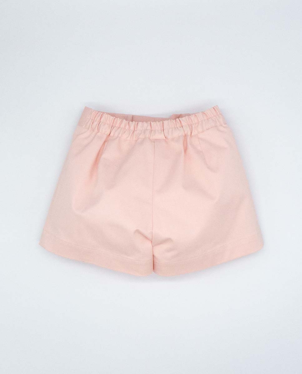 Flor Rosa Shorts Set