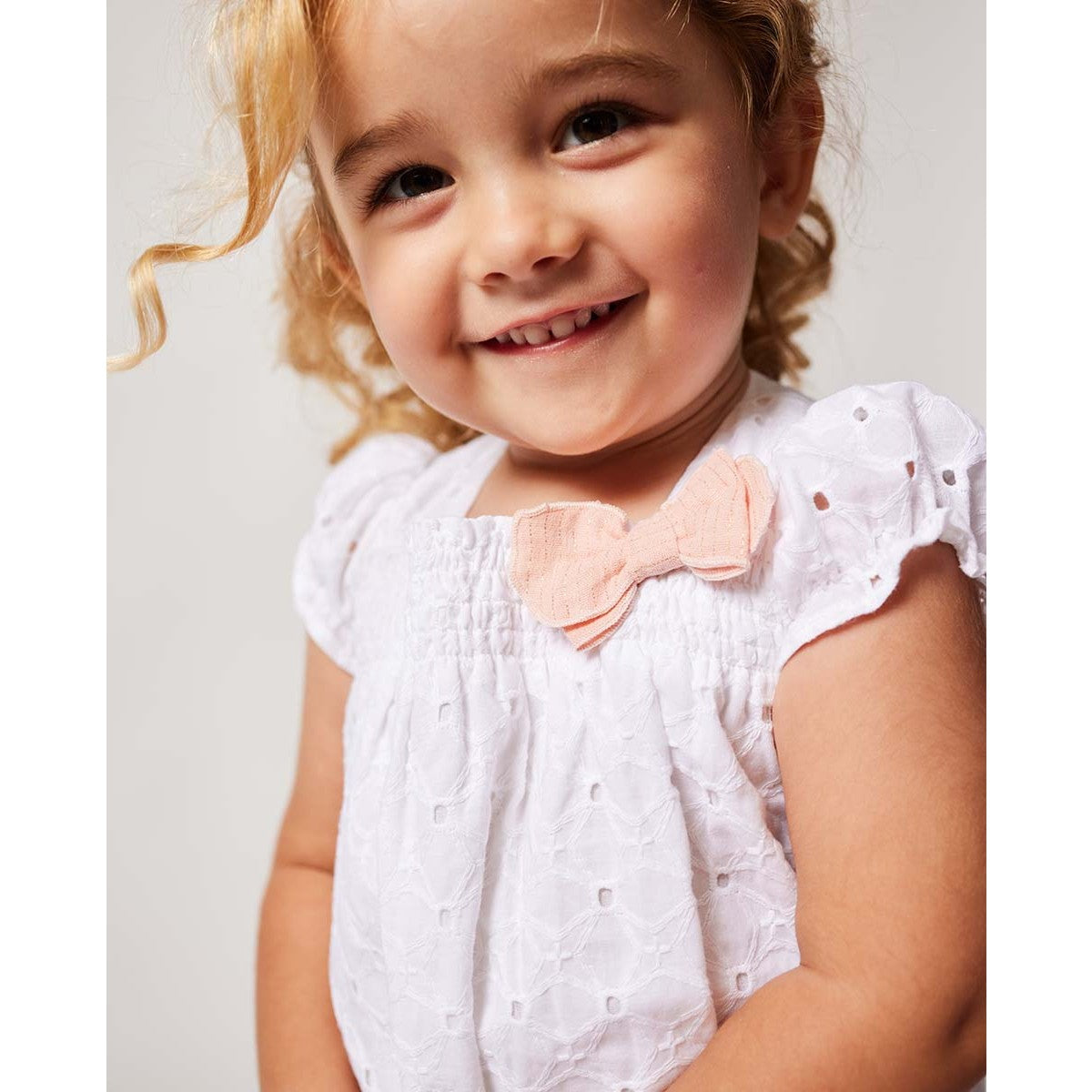 White Eyelet Dress