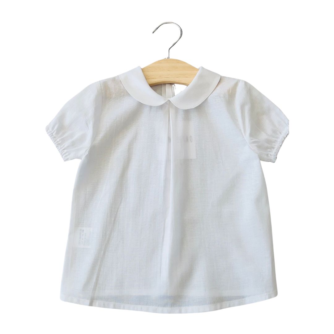 Blue Rayas Romper Set