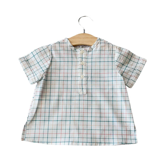 Checkered Polo Shirt