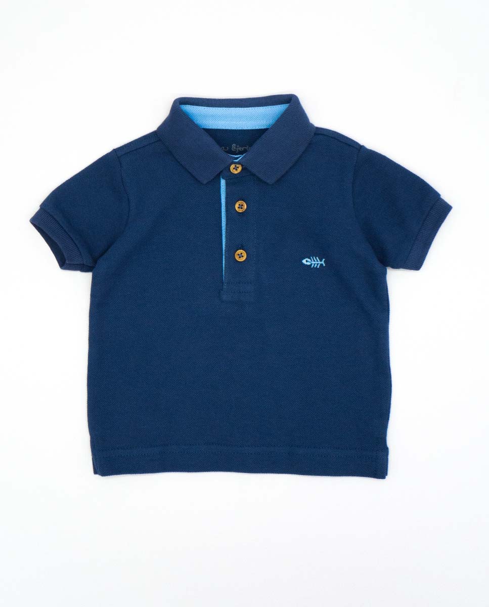 Navy Blue Polo Shirt
