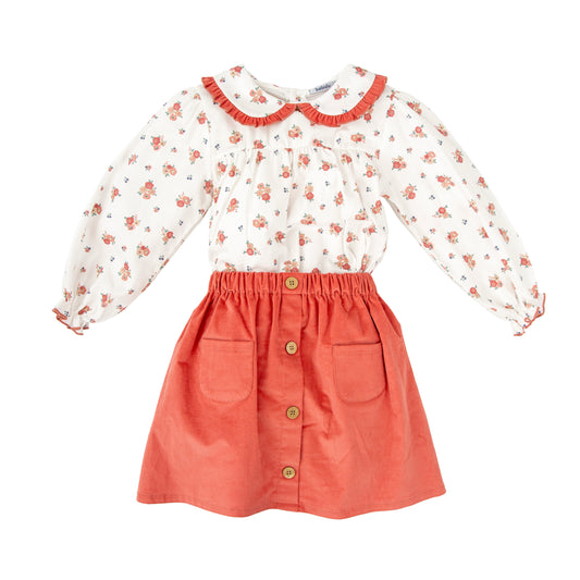 Ambar Floral Skirt Set