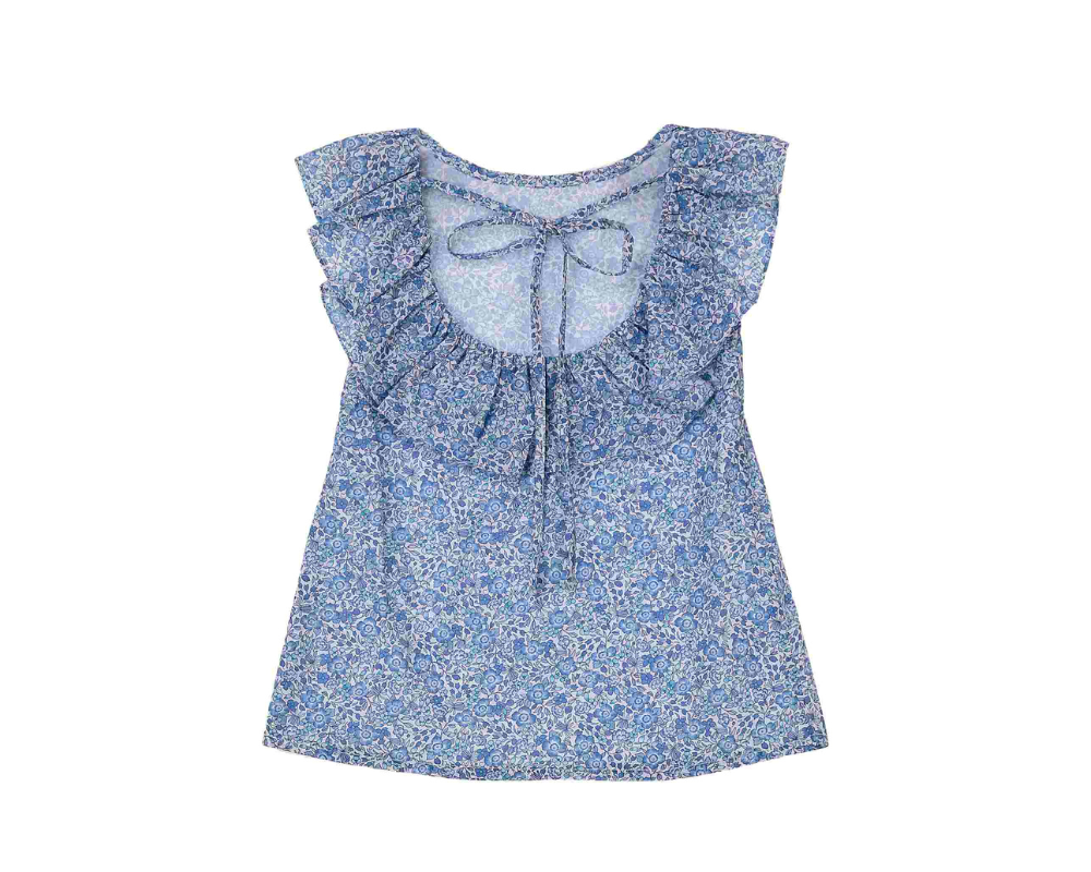 Lucy Shorts Set - Blue Floral