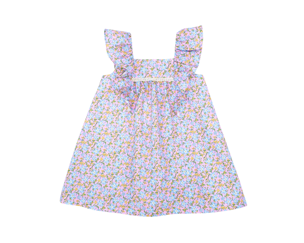 Floral Ruffled Dress
