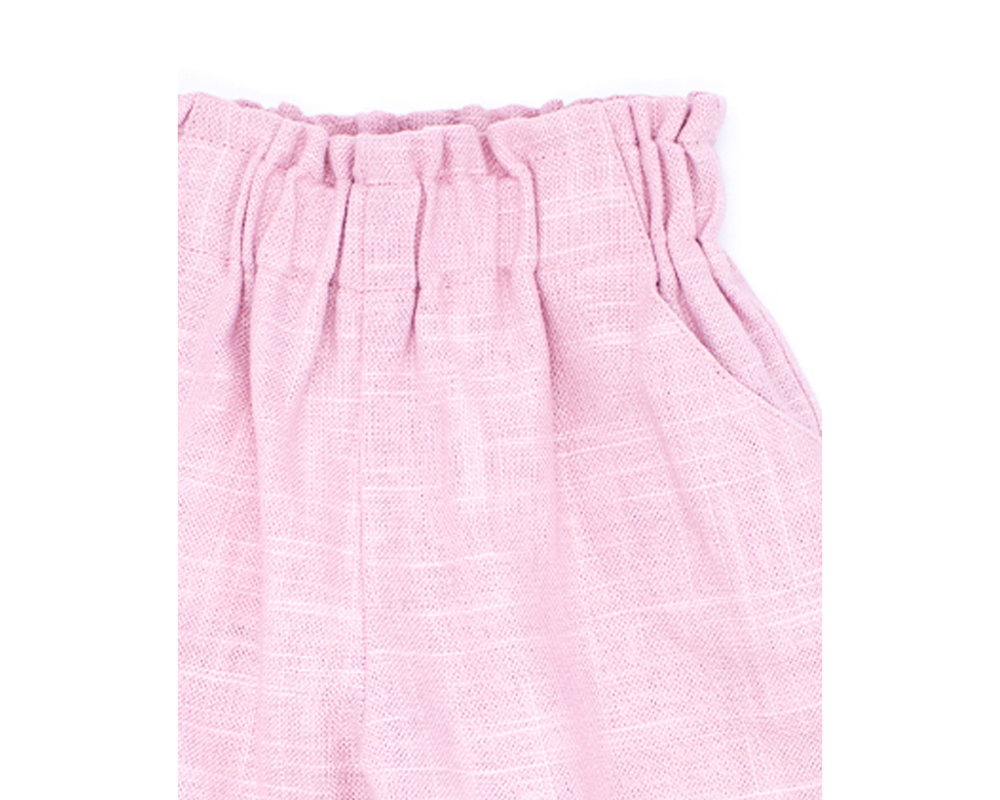 Ochre Rosa Linen Pants Set