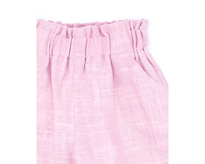 Ochre Rosa Linen Pants Set