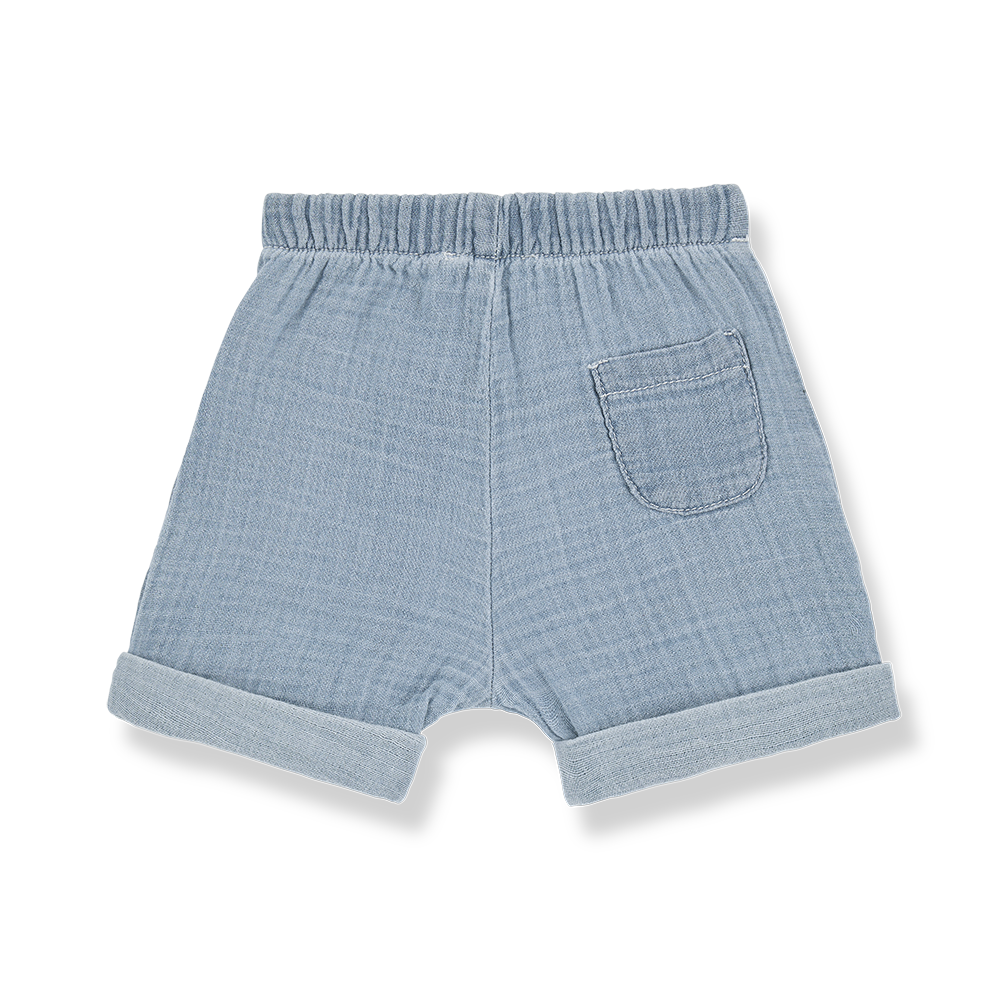Guido Top and Angelo Denim Shorts Set