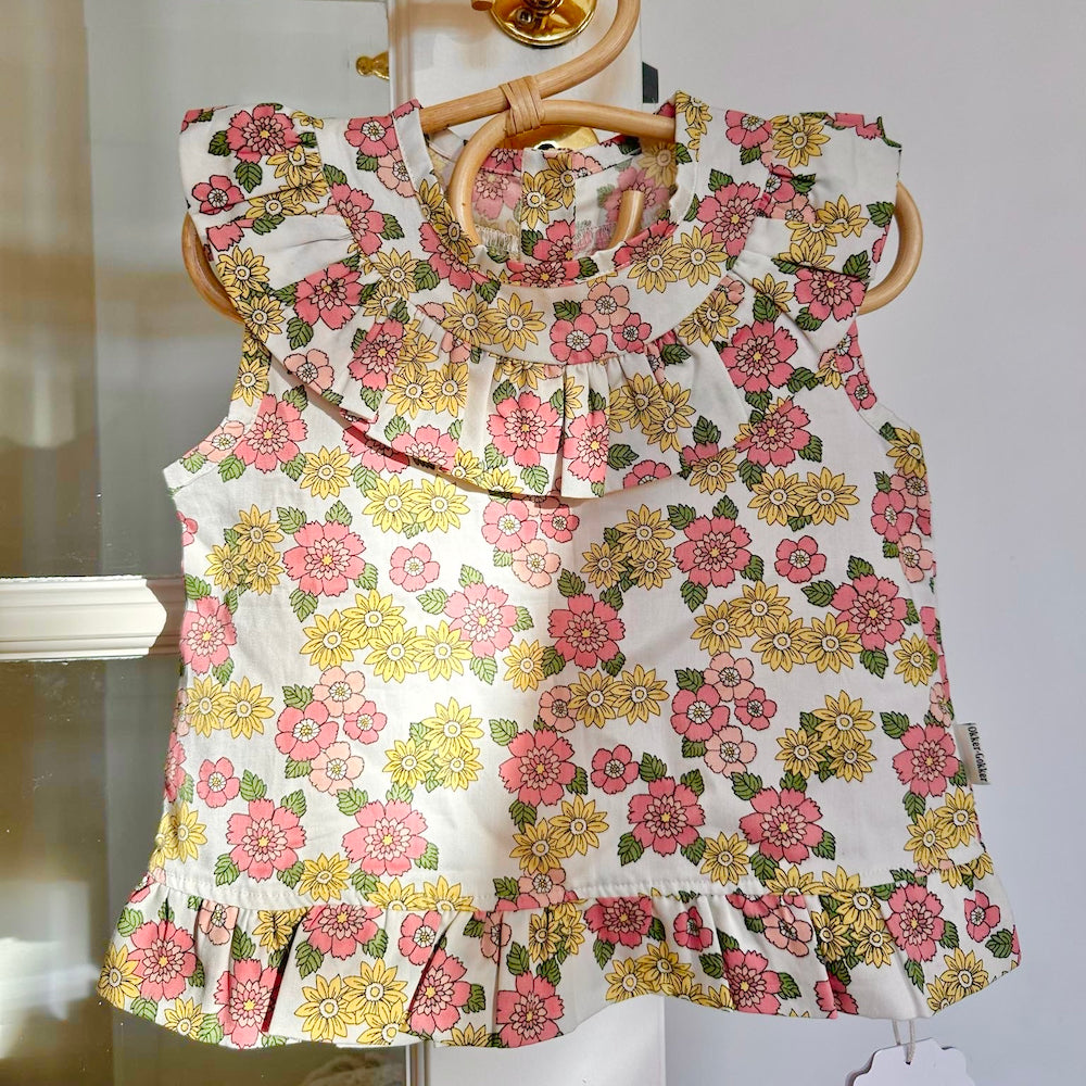 Wild Flower Field Shorts Set