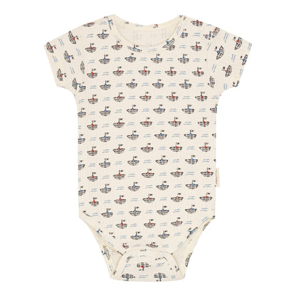 Ribbed Boat Baby Set