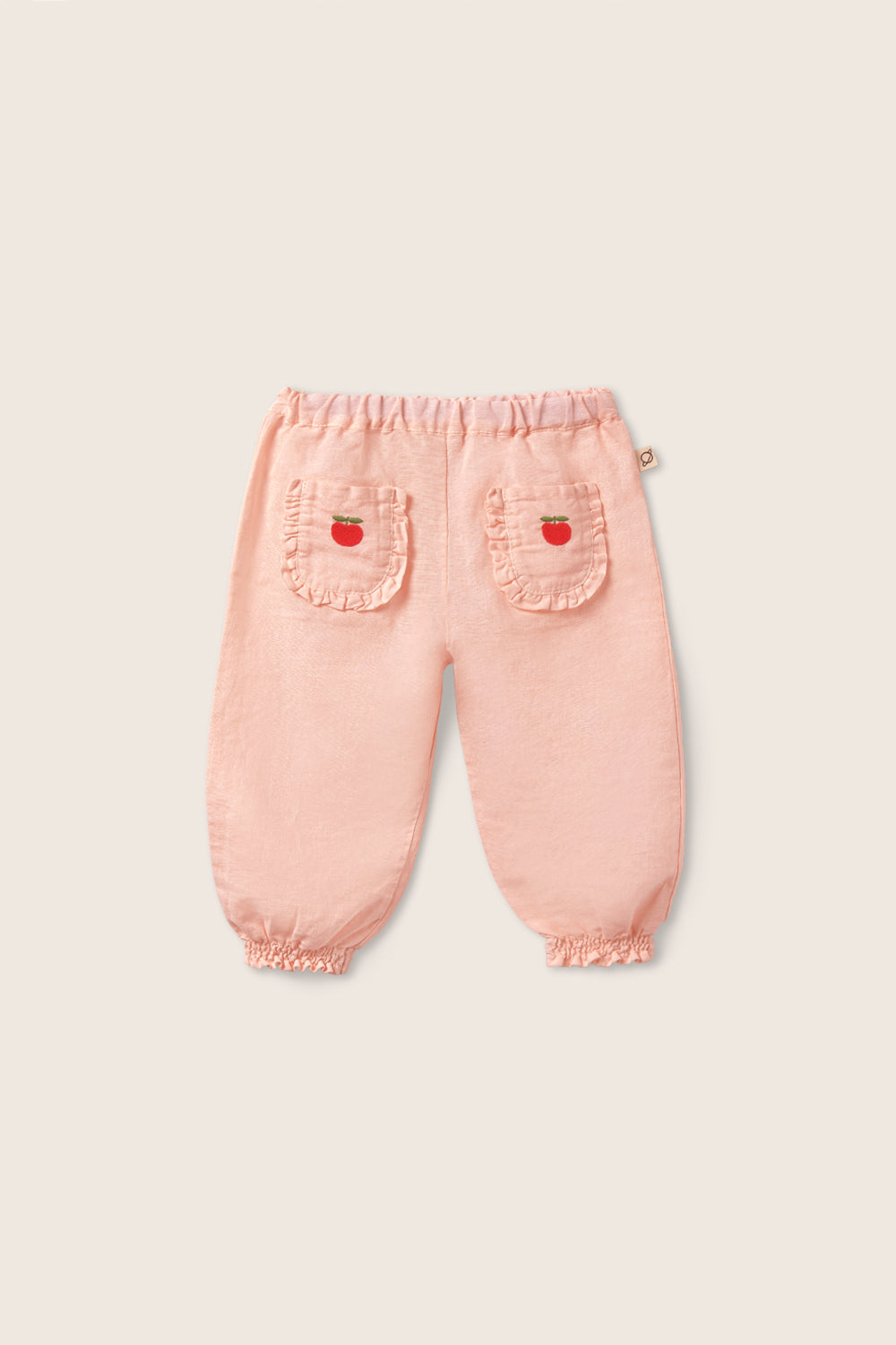 Cloud Pink Linen Pants Set