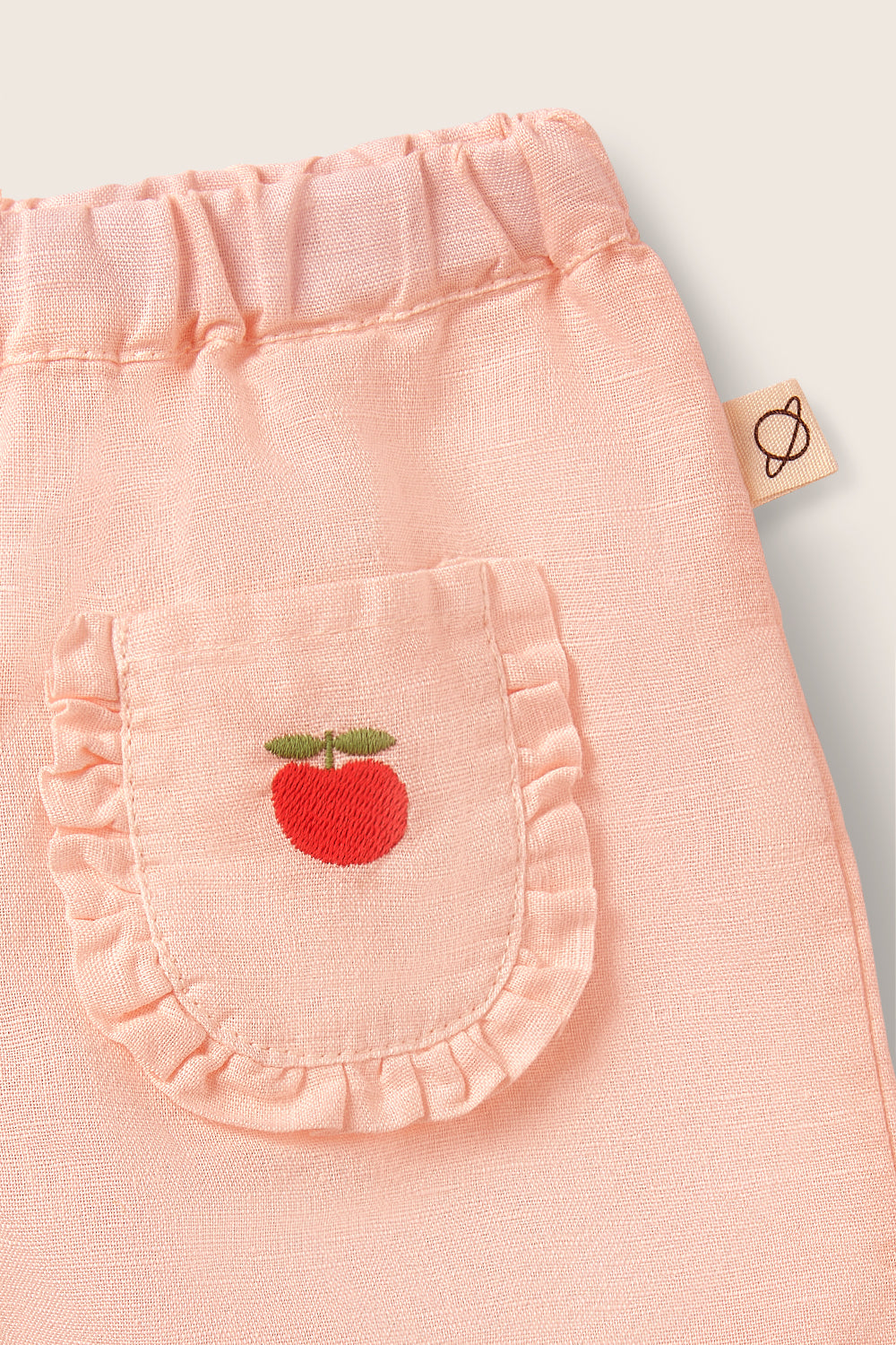 Cloud Pink Linen Pants Set