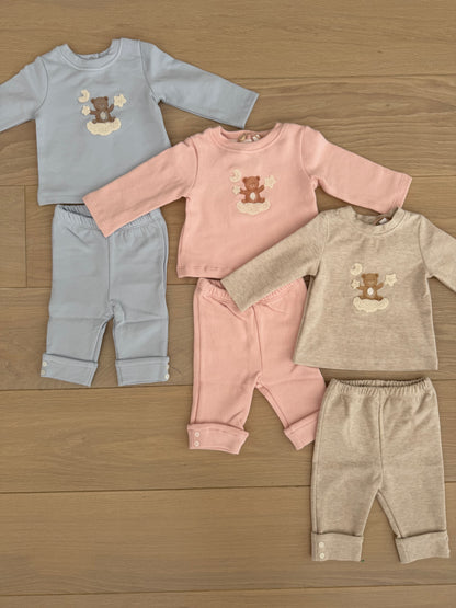 Light Blue Set with Bear