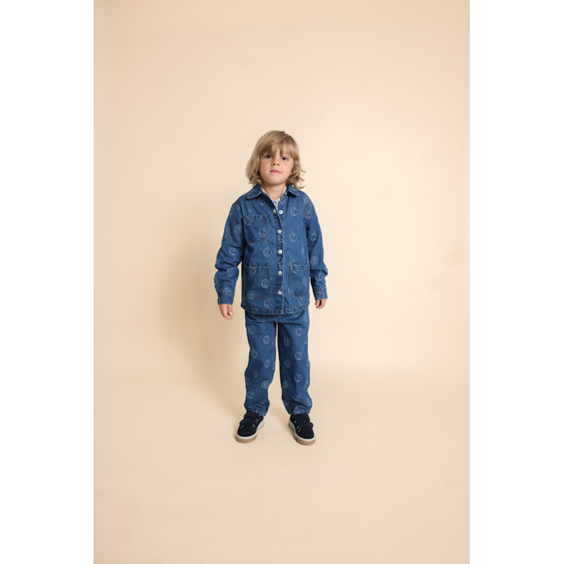 Carl Jeans - Dark Blue Football