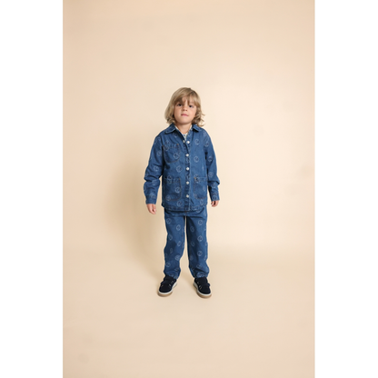 Carl Jeans - Dark Blue Football