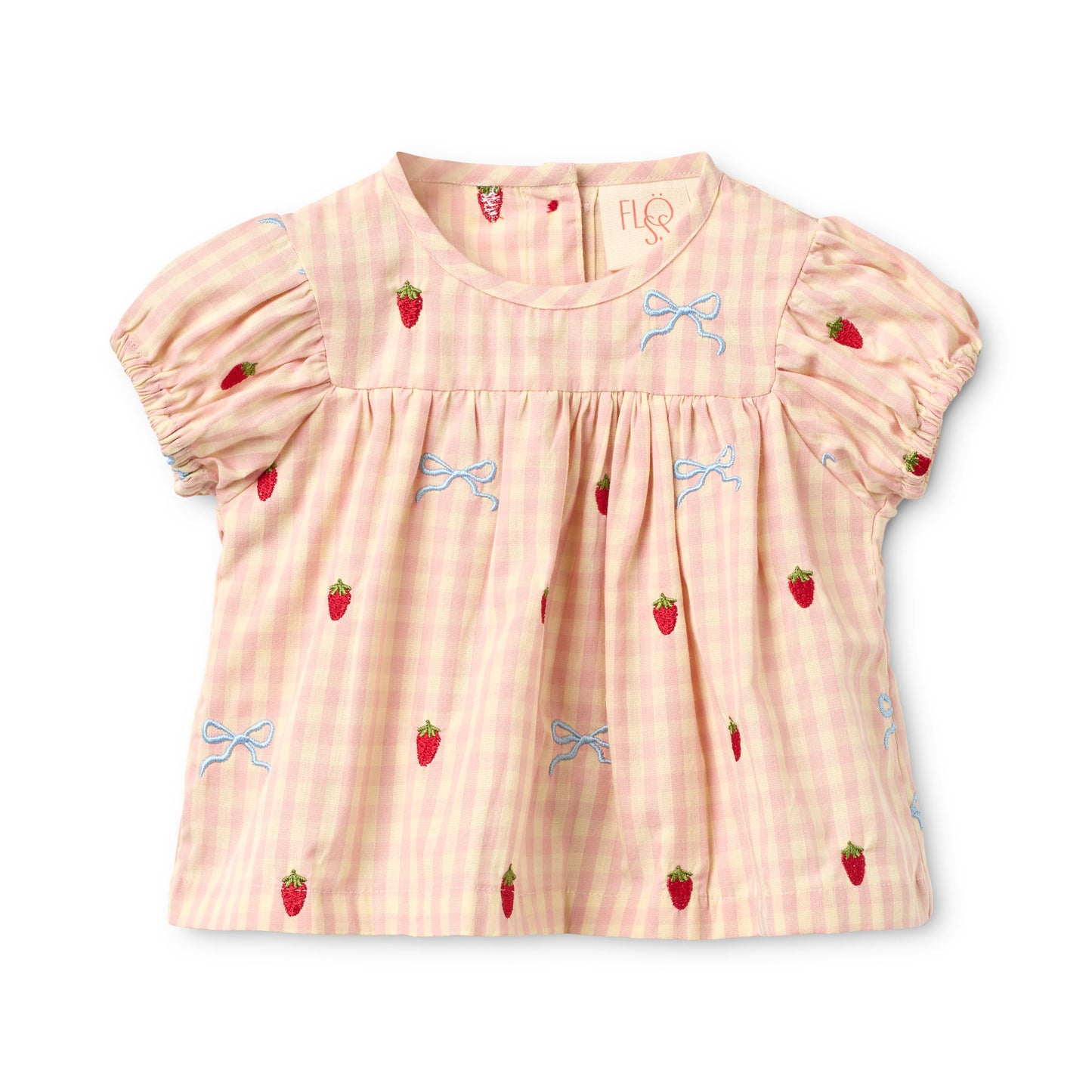 Dolly Bow Baby Set - Gingham