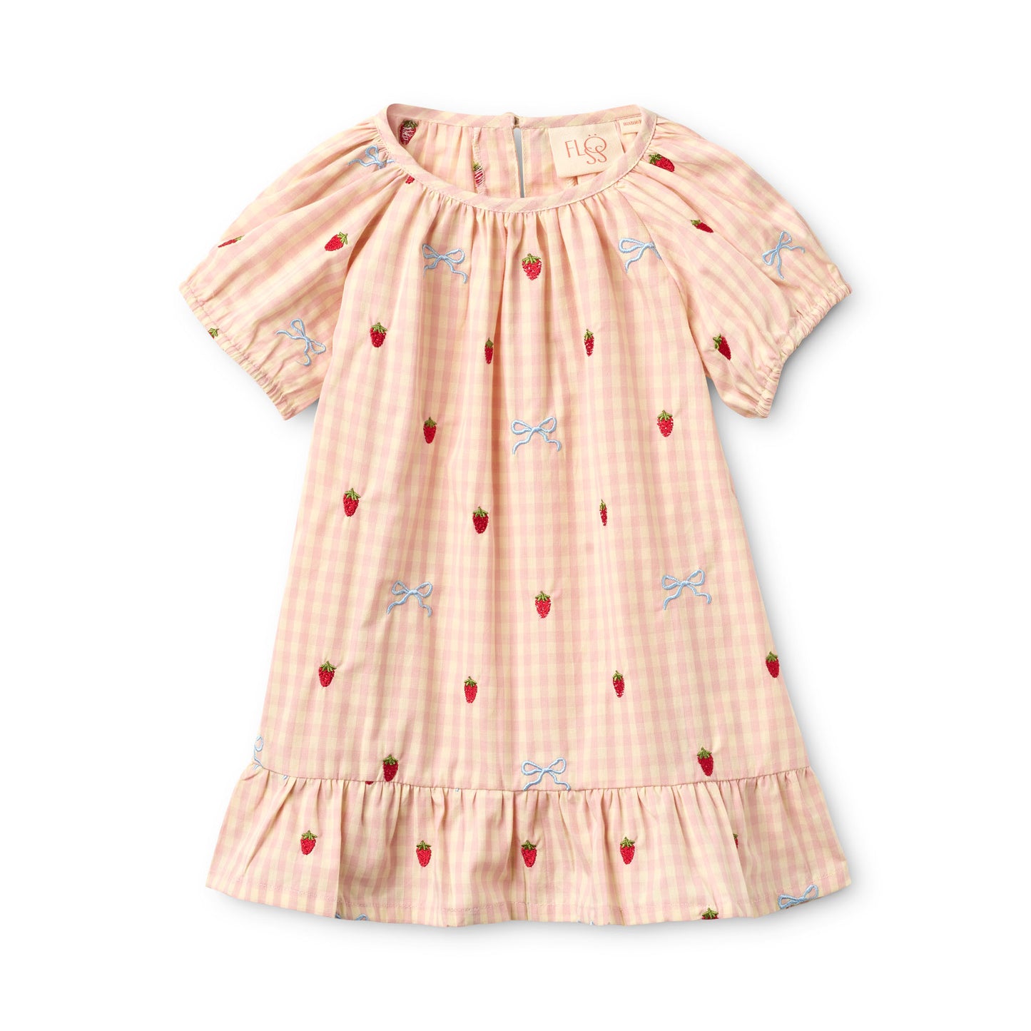 Dolly Bow Dress - Gingham