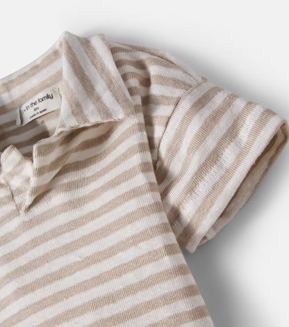 Borrassa Linen Blend Polo Shirt