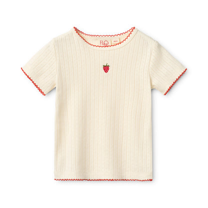 Flora Pointelle Shorts Set - Gentle Cream