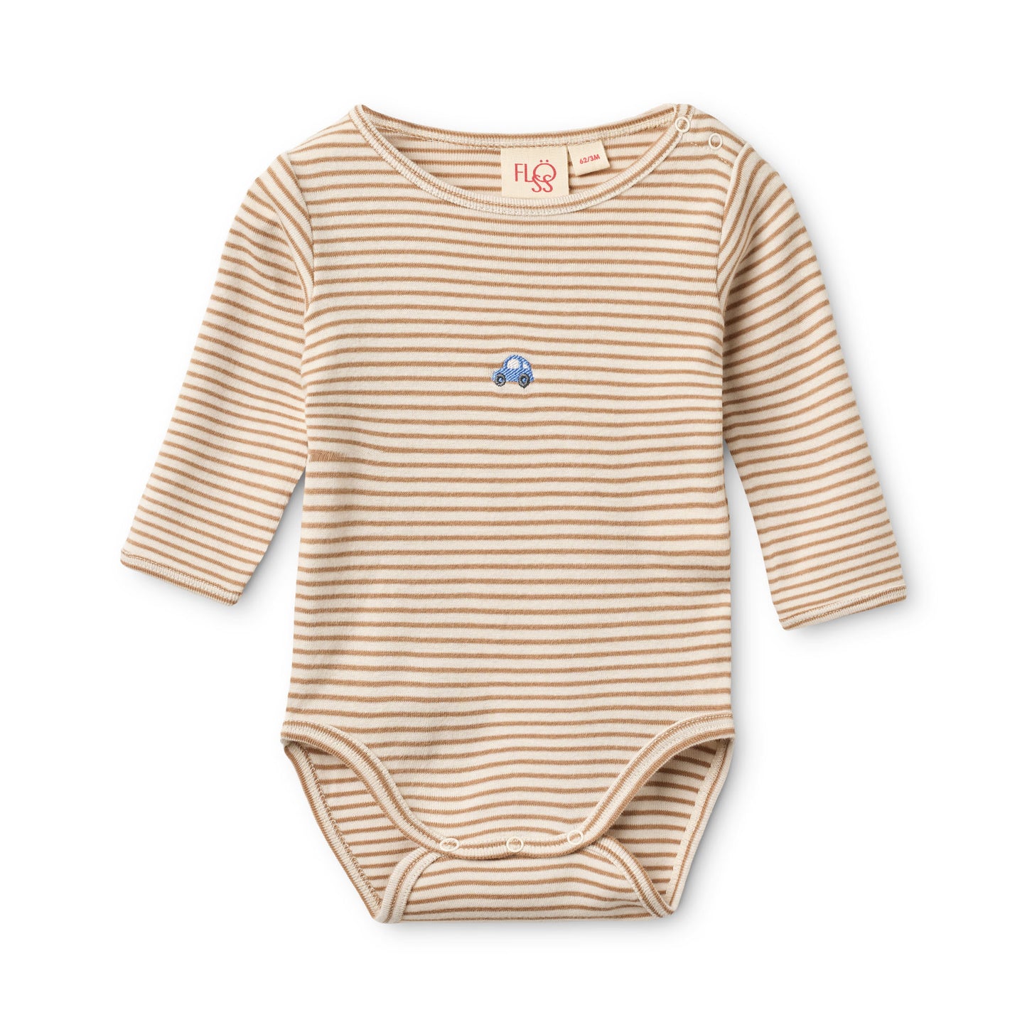 Light Brown Stripe Fresa Baby Set