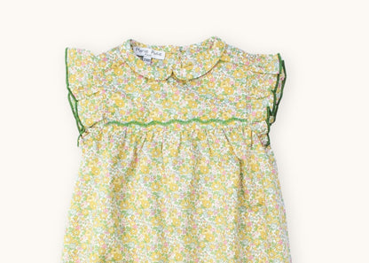 Gilda Romper - Liberty Betsy Ann Lemon