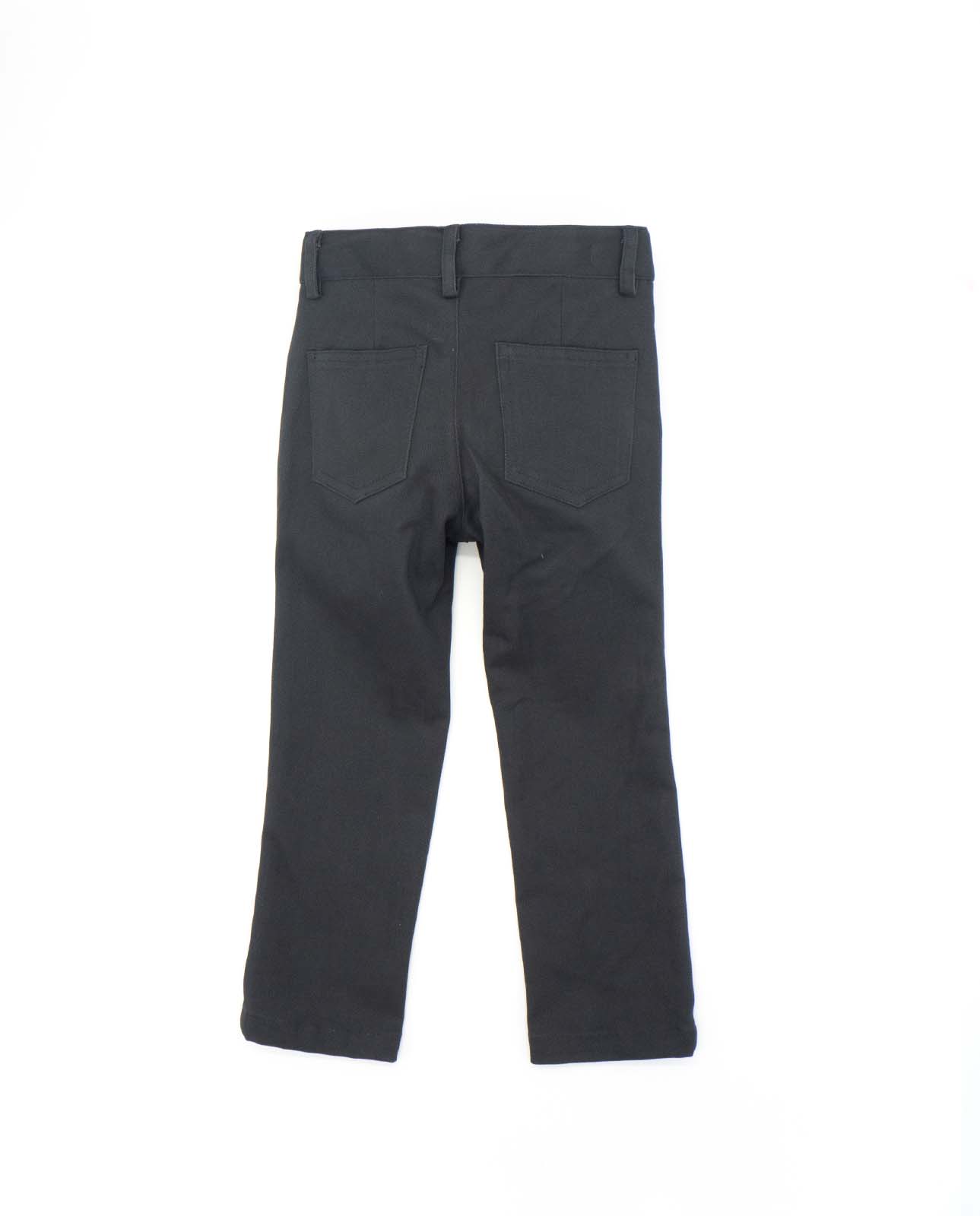 Grey Twill Boy Pants