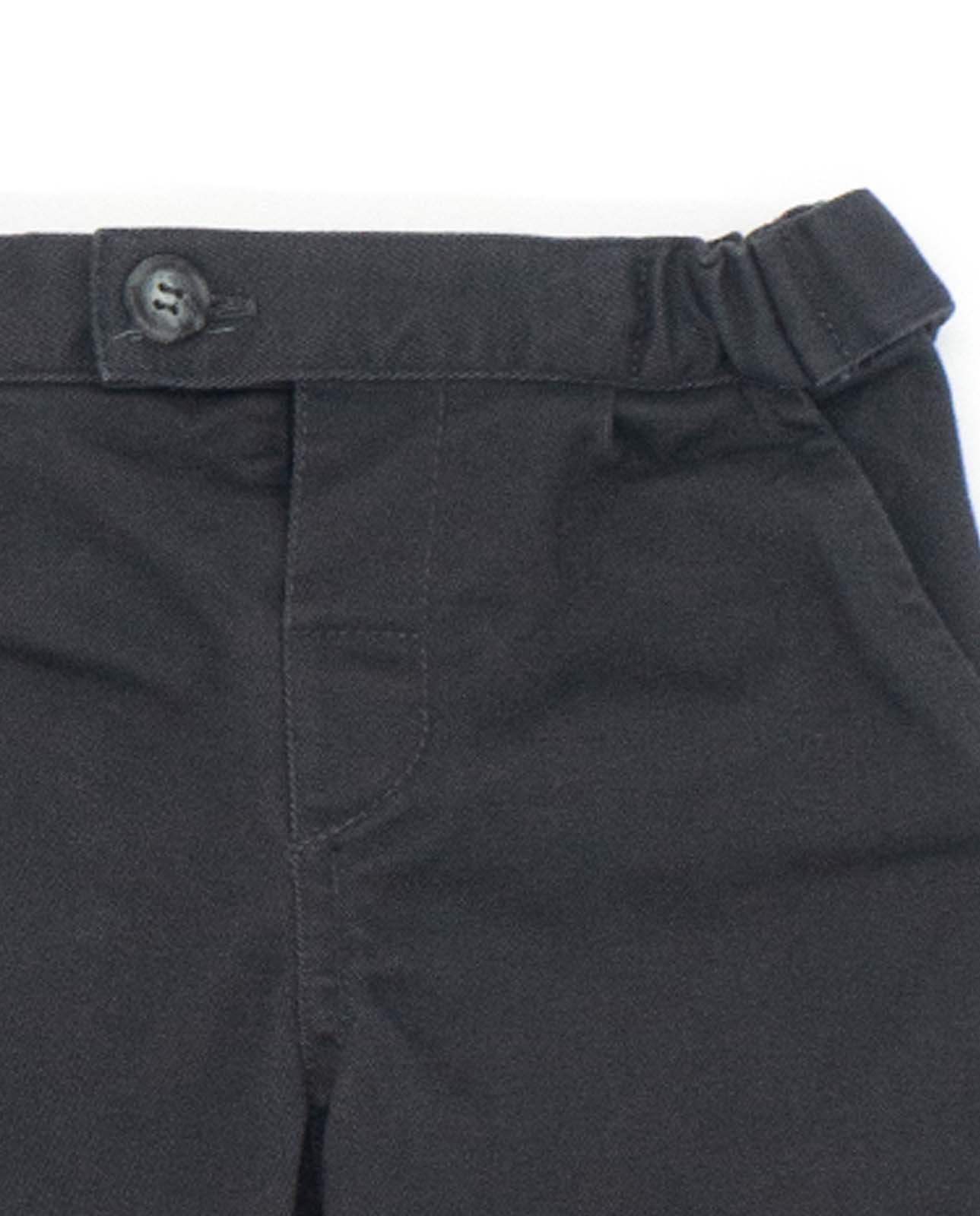 Grey Twill Baby Pants