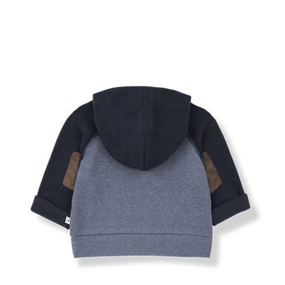 Hakon Hooded Sweater - Denim