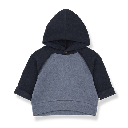 Hakon Hooded Sweater - Denim