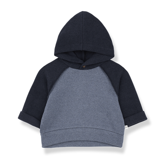Hakon Hooded Sweater - Denim