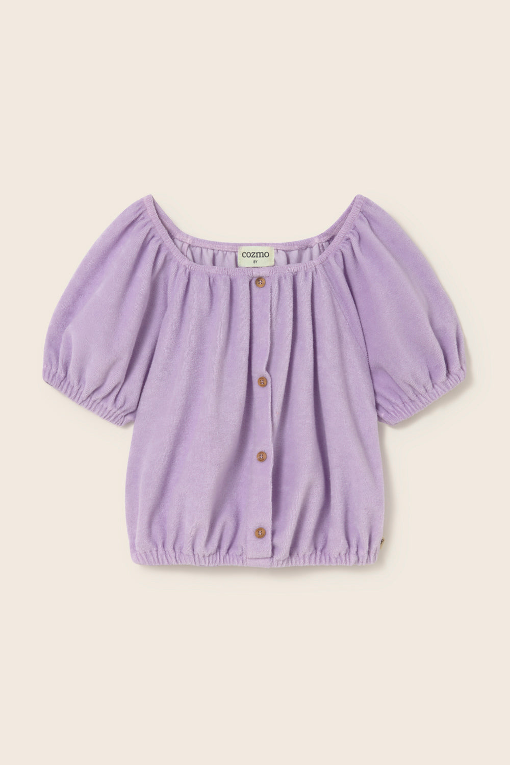 Lavender Soft Terry Shorts Set