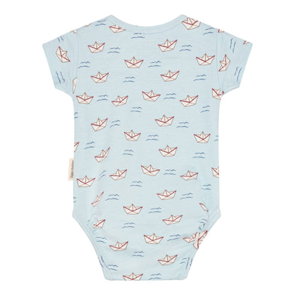 Paperboat Baby Short Sleeve Baby Set