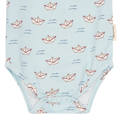Paperboat Baby Short Sleeve Baby Set