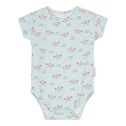 Paperboat Baby Short Sleeve Baby Set