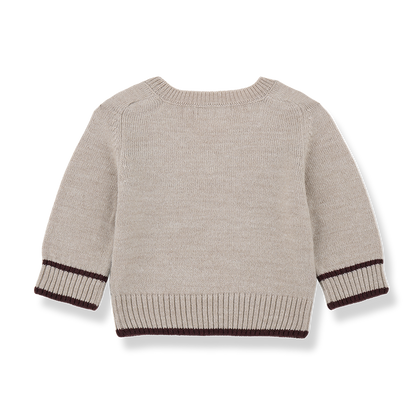 Kasper Argyle Sweater - Tortora