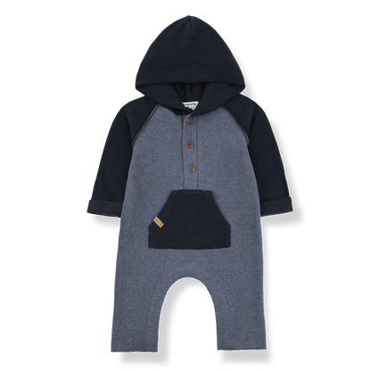 Ludvig Hooded Baby Jumpsuit