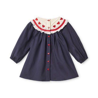 Laney Dress - New Navy