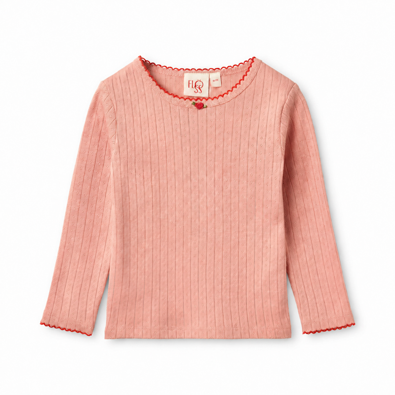 Liva Pointelle Set - Warm Pink