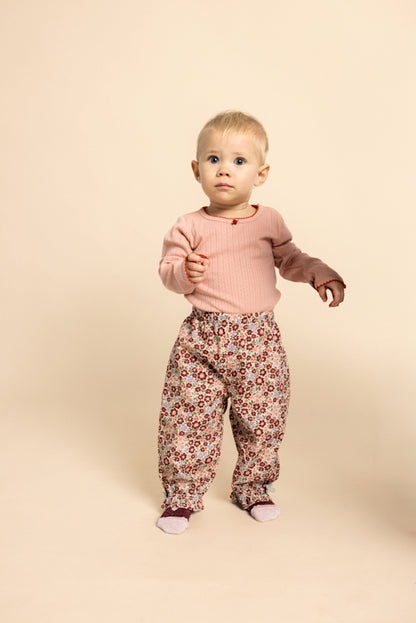 Liva Pointelle Baby Set - Warm Pink