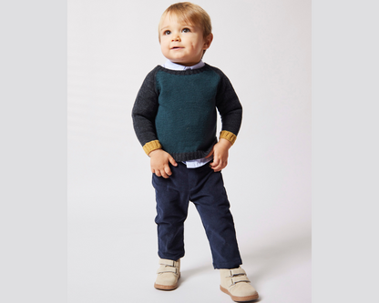 Navy Corduroy Pants
