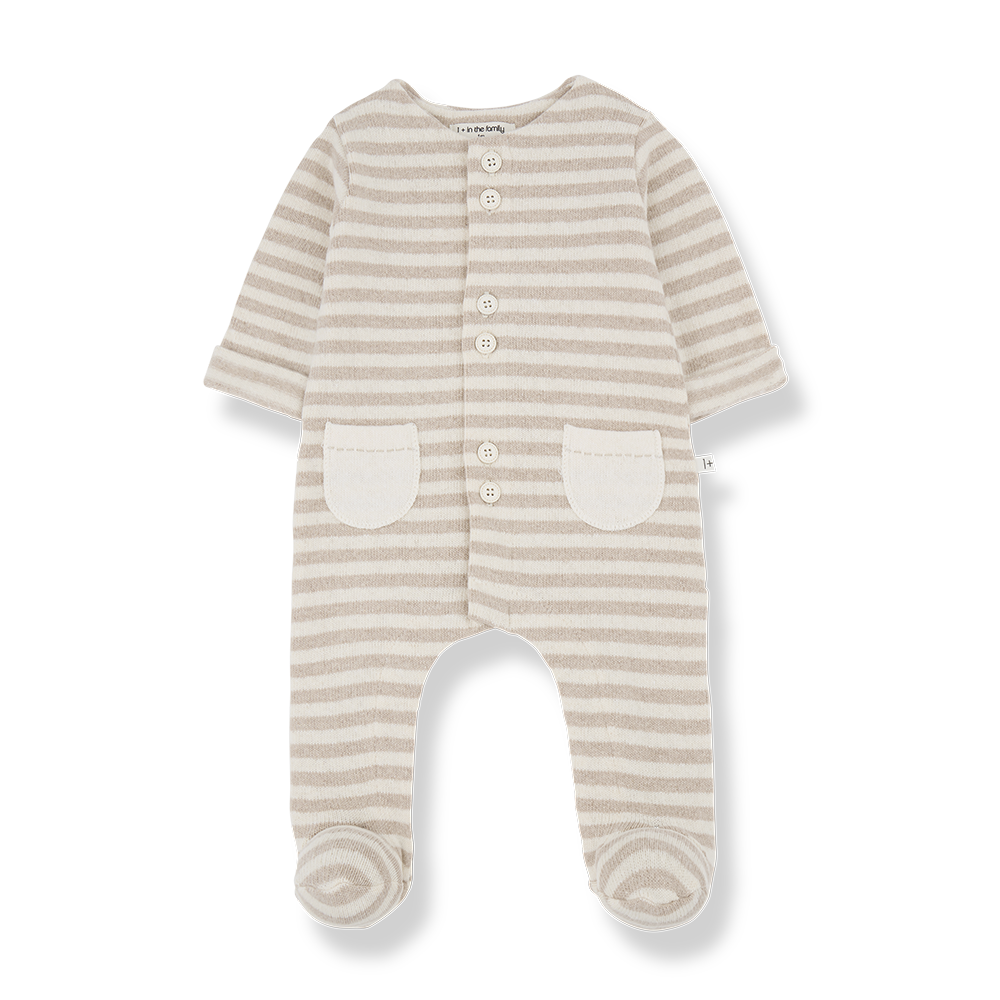 Milo Footie - Beige
